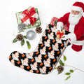 Charming Christmas Stockings with Festive Tree Designs, Holiday Decor, Gift Holders, Xmas Home Decoration, Winter Stocking Decoration, [...] Printify