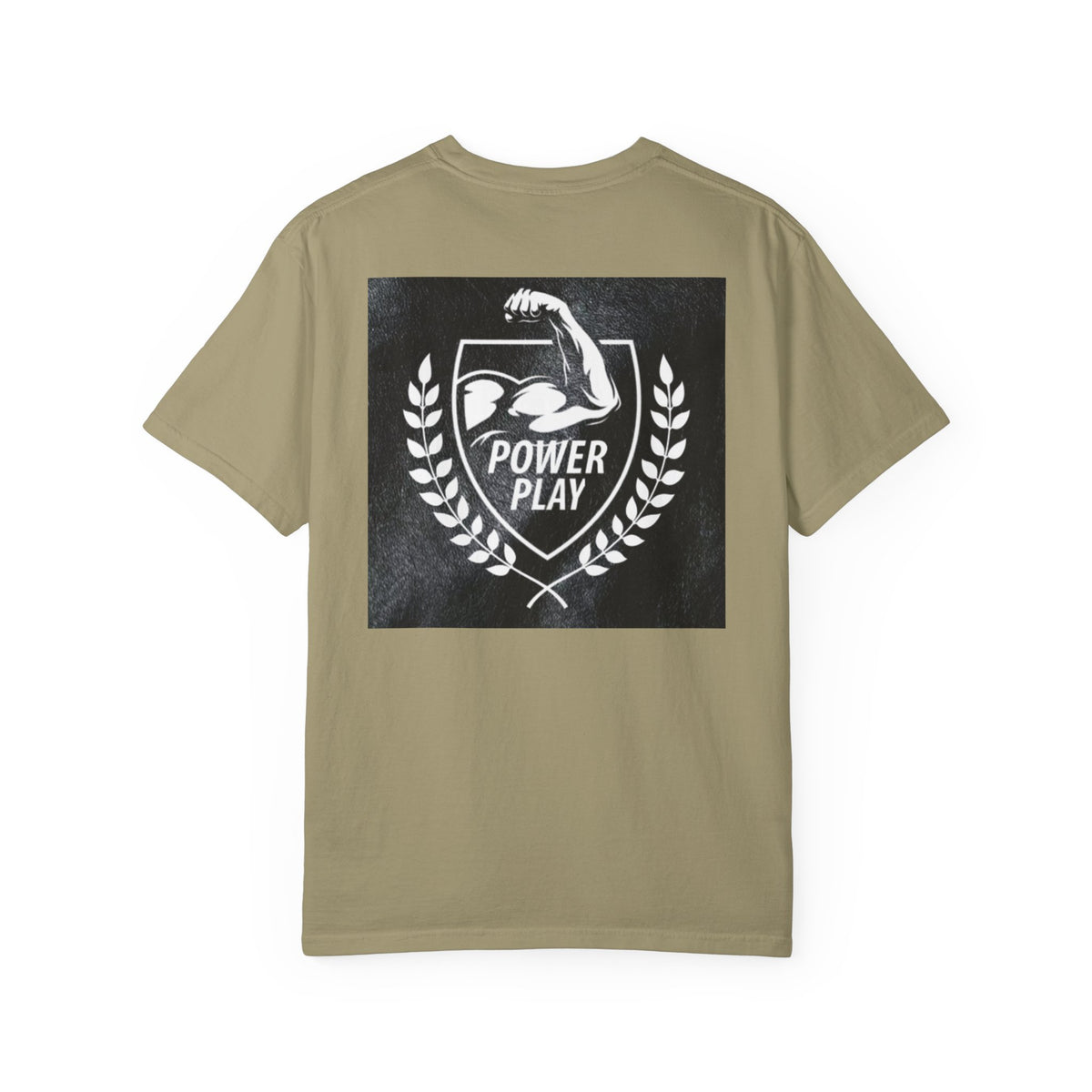 Power Play Unisex Garment-Dyed T-Shirt - Gym Motivation Apparel