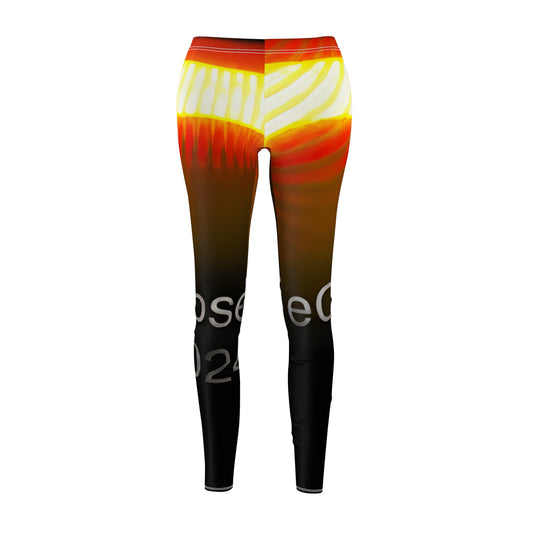 Women's Cut & Sew Casual Leggings (AOP)