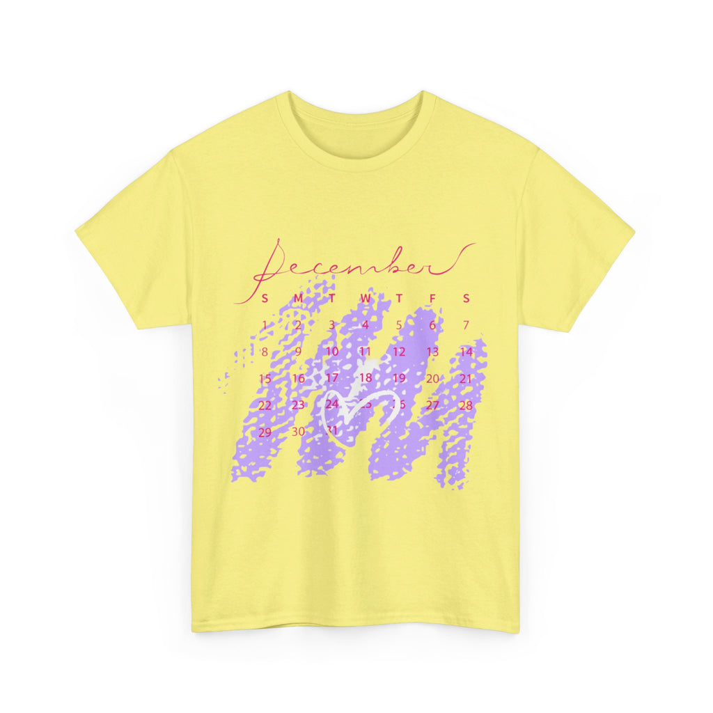 RCNSONS Unisex Heavy Cotton Dezember Tee