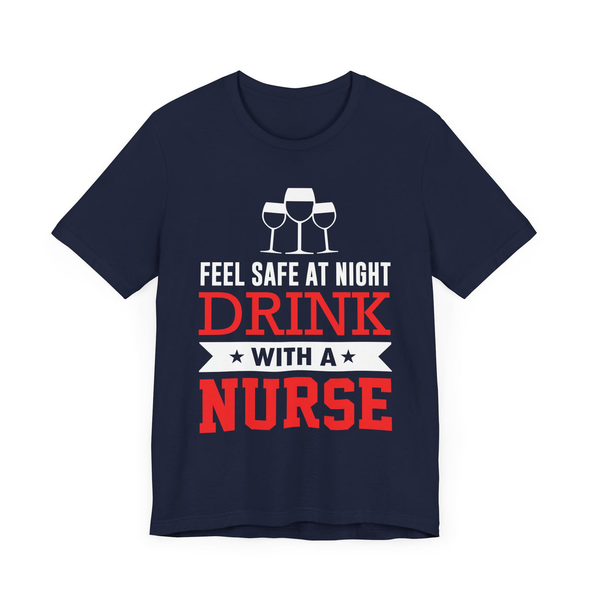 Sentez-vous en sécurité la nuit, buvez un tee-shirt unisexe 