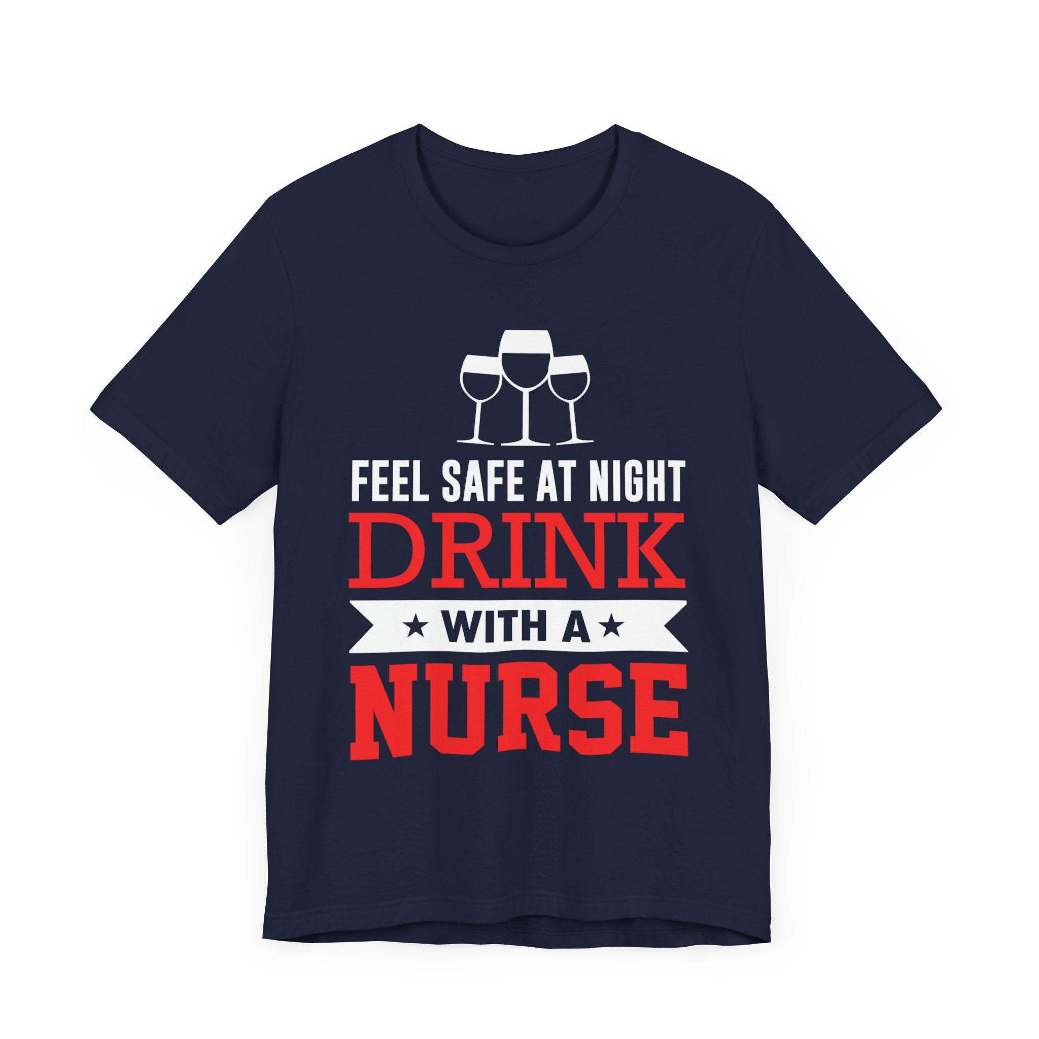Sentez-vous en sécurité la nuit, buvez un tee-shirt unisexe 