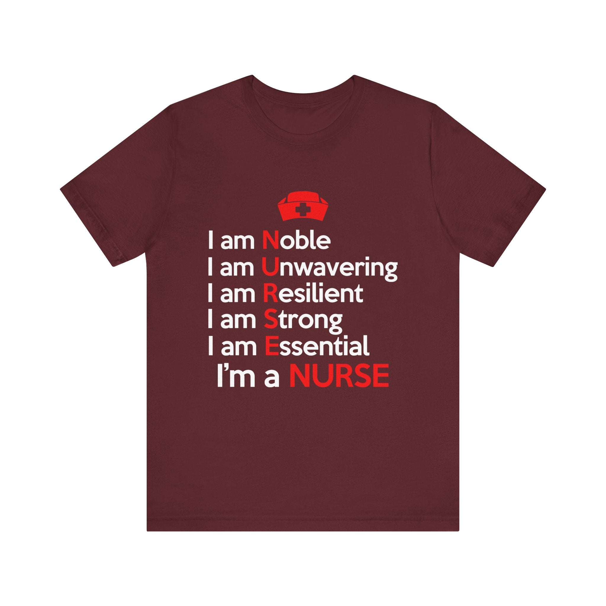 Je suis noble, je suis un tee-shirt unisexe inébranlable 