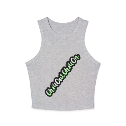 Micro Rib ChilloutChillOnTank Top