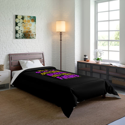 She Is Clothed In Strength Comforter