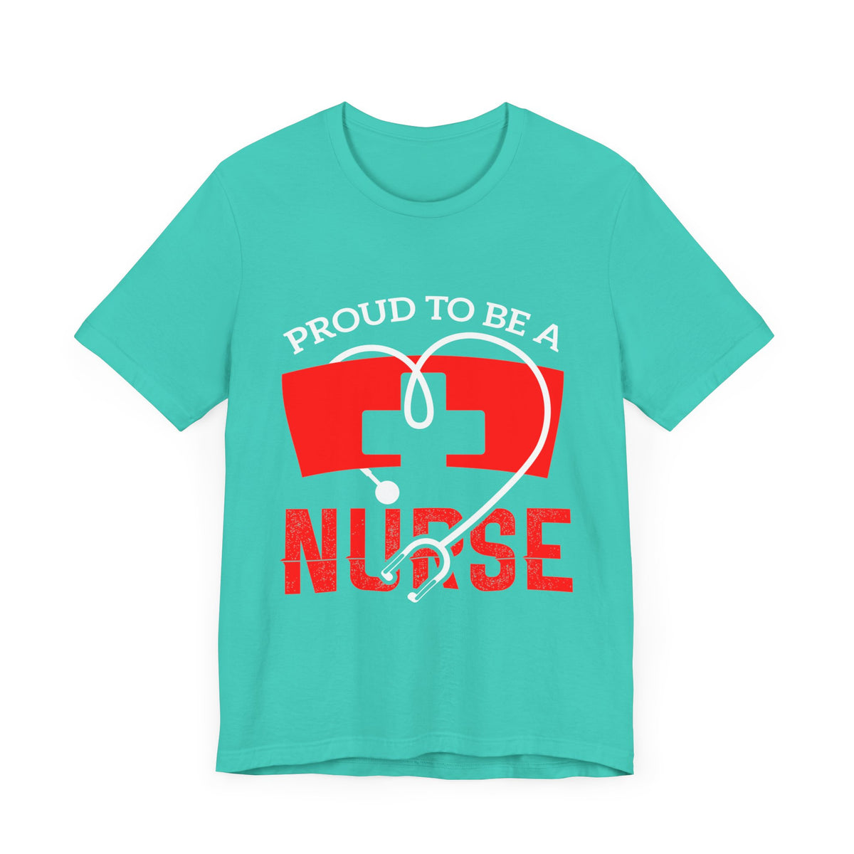 Fier d’être un tee-shirt unisexe infirmière 