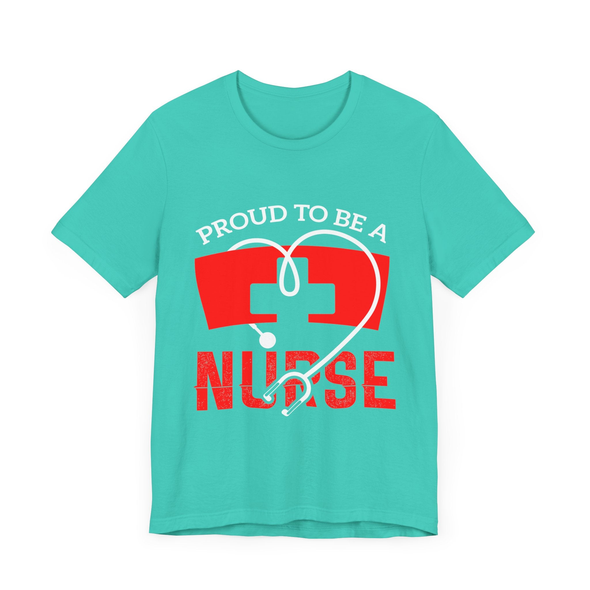 Fier d’être un tee-shirt unisexe infirmière 