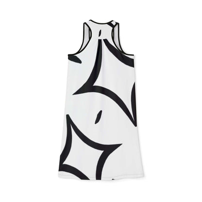 Rcnsons Women's  'Dark Cube' Racerback Dress (AOP)