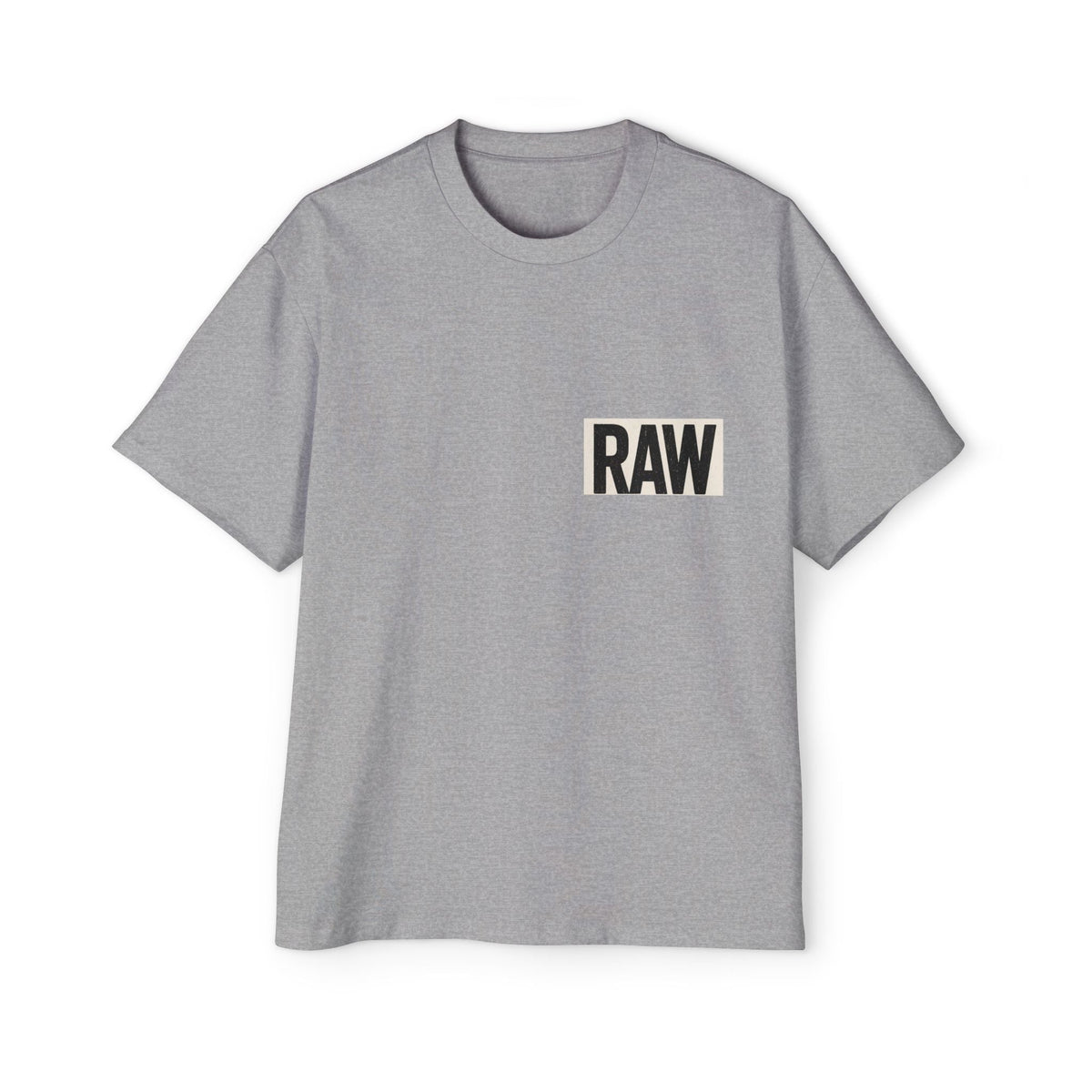 Men's Heavy Oversized Tee - Casual Streetwear, Summer Essential, Graphic T-Shirt, Gift for Him, Trending Fashion Printify