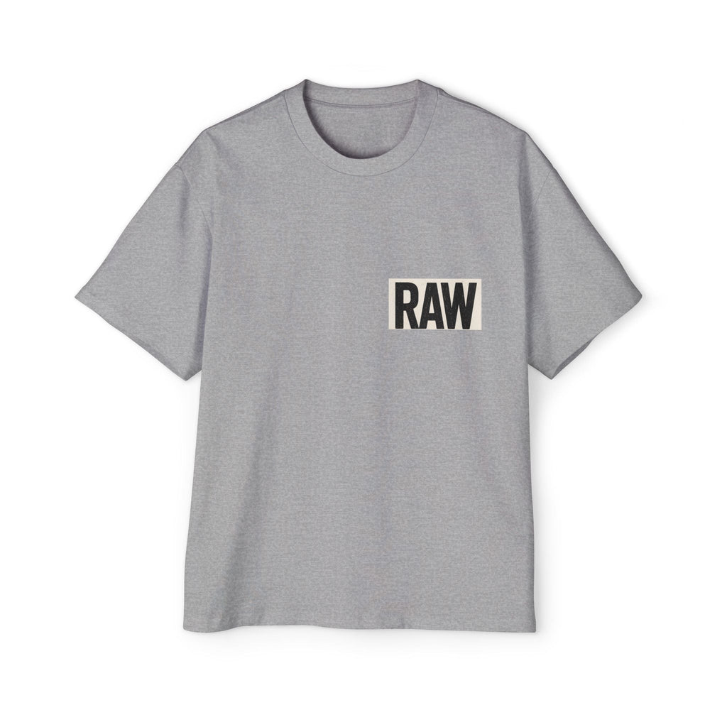 Men's Heavy Oversized Tee - Casual Streetwear, Summer Essential, Graphic T-Shirt, Gift for Him, Trending Fashion Printify