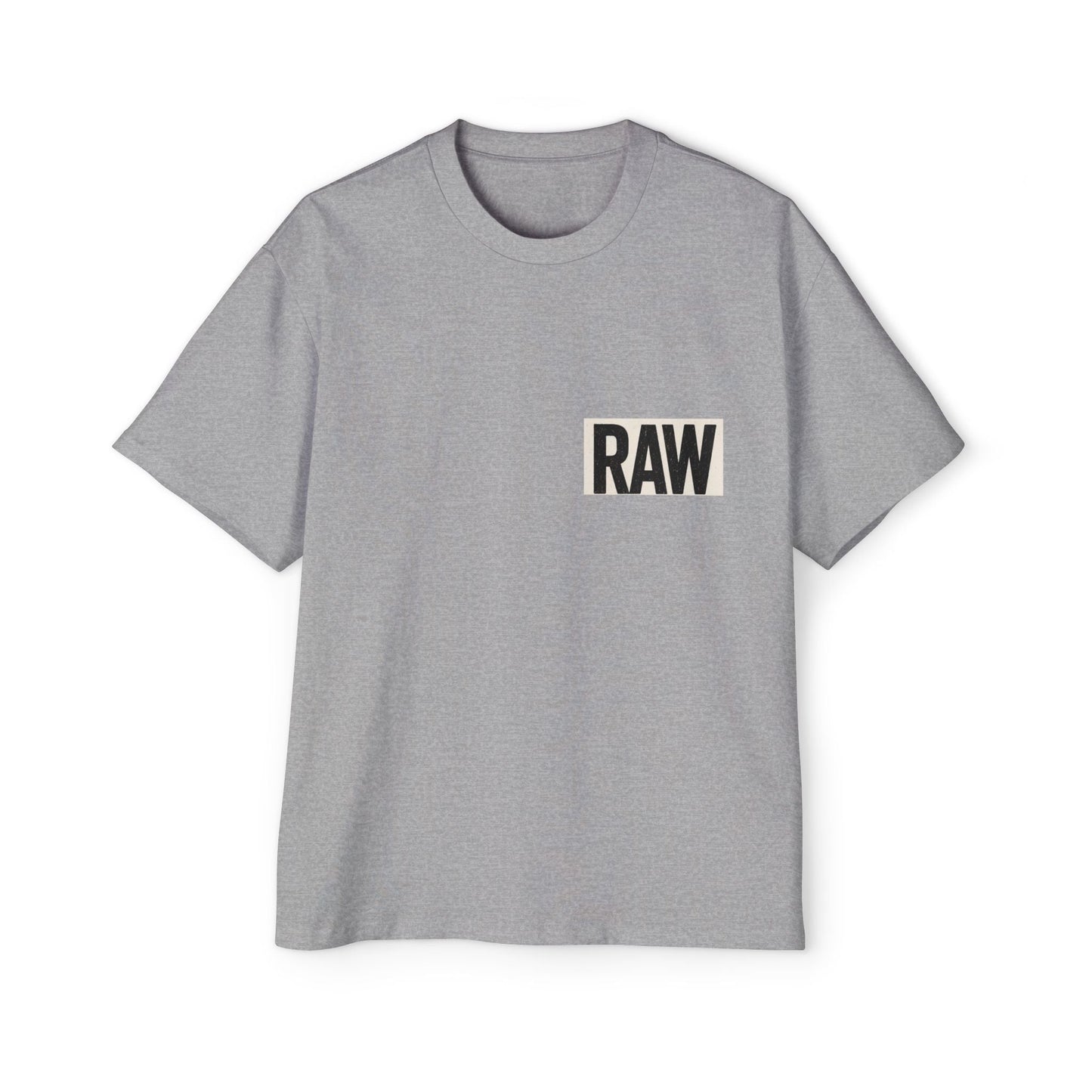 Men's Heavy Oversized Tee - Casual Streetwear, Summer Essential, Graphic T-Shirt, Gift for Him, Trending Fashion Printify