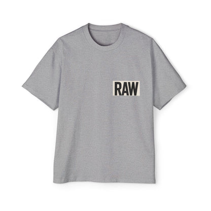 Men's Heavy Oversized Tee - Casual Streetwear, Summer Essential, Graphic T-Shirt, Gift for Him, Trending Fashion Printify