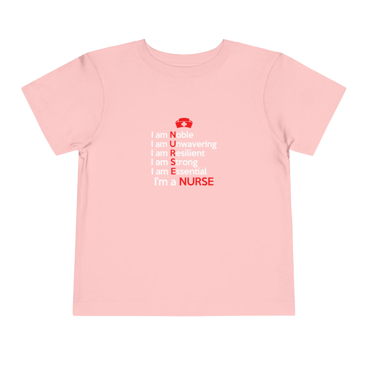 Je suis noble, je suis inébranlable Tee-shirt pour tout-petits 