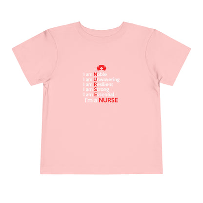 Je suis noble, je suis inébranlable Tee-shirt pour tout-petits 