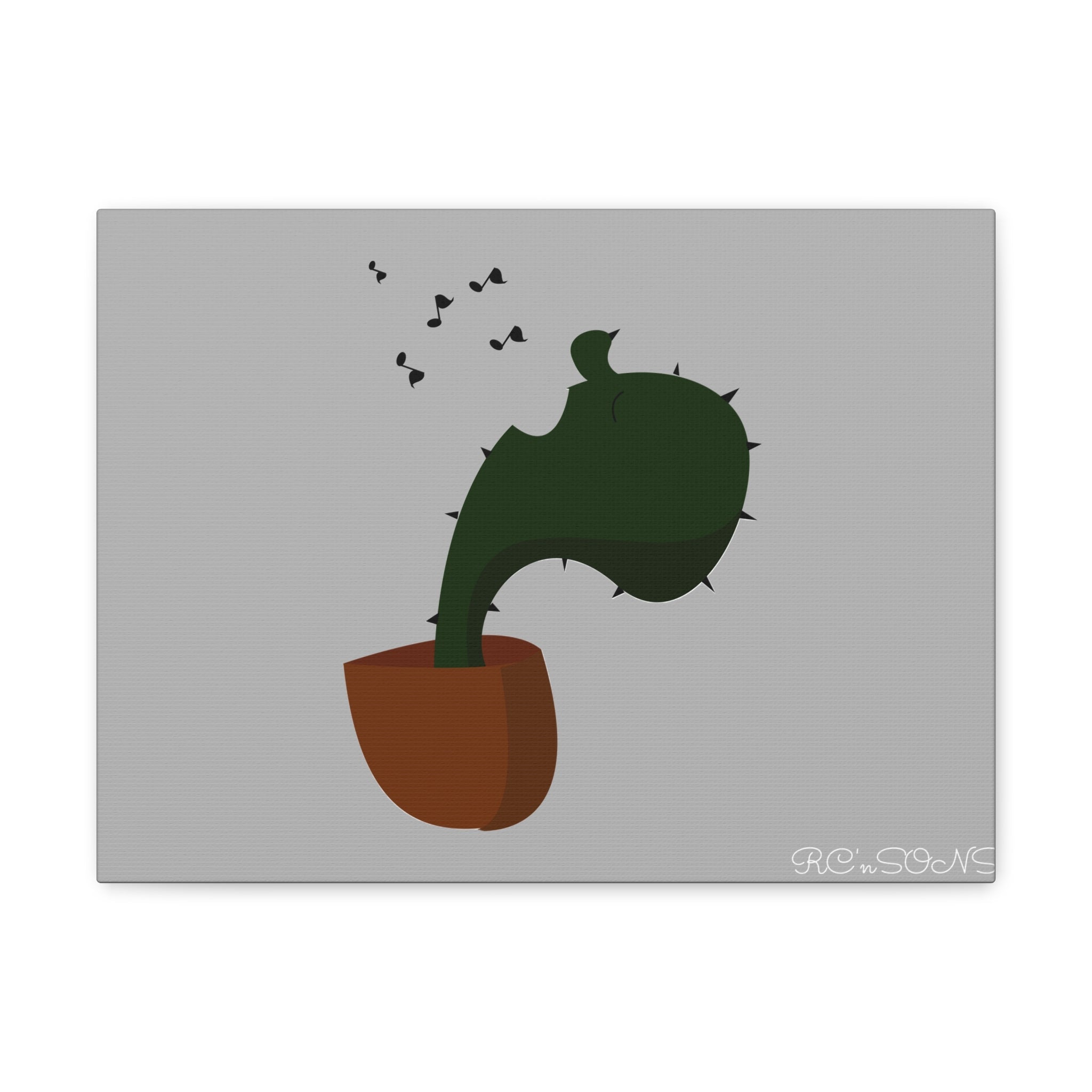 Cactus Design Wall Decor Printify
