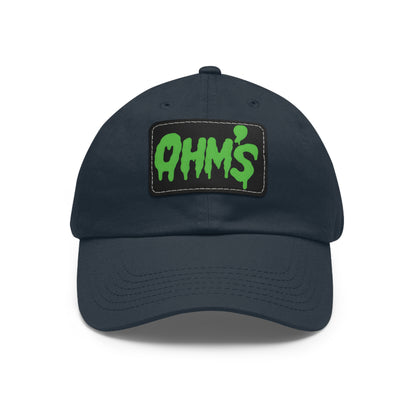Dad Hat Olm's Cap Rectangle Leather Patch