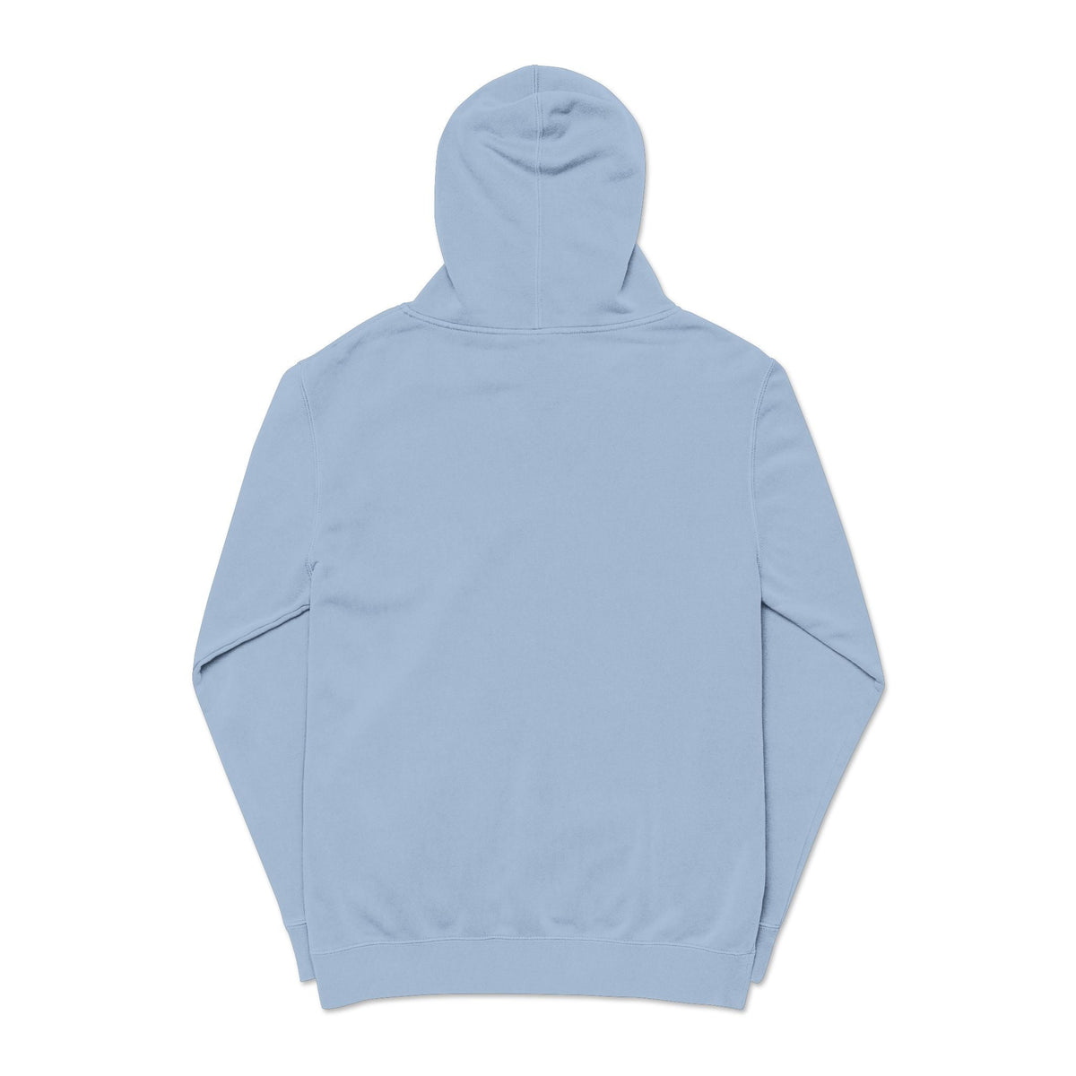 Pigment-Dyed Hoodie with Embroidery Unisex Printify