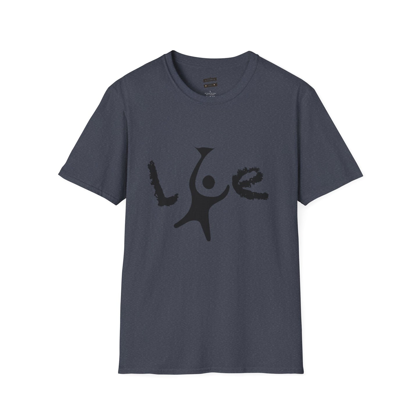 Life Celebration Unisex Softstyle T-Shirt, Comfortable Cotton Tee for Everyday Wear, Perfect for Birthdays, Yoga, Gift for Friends, [...] Printify
