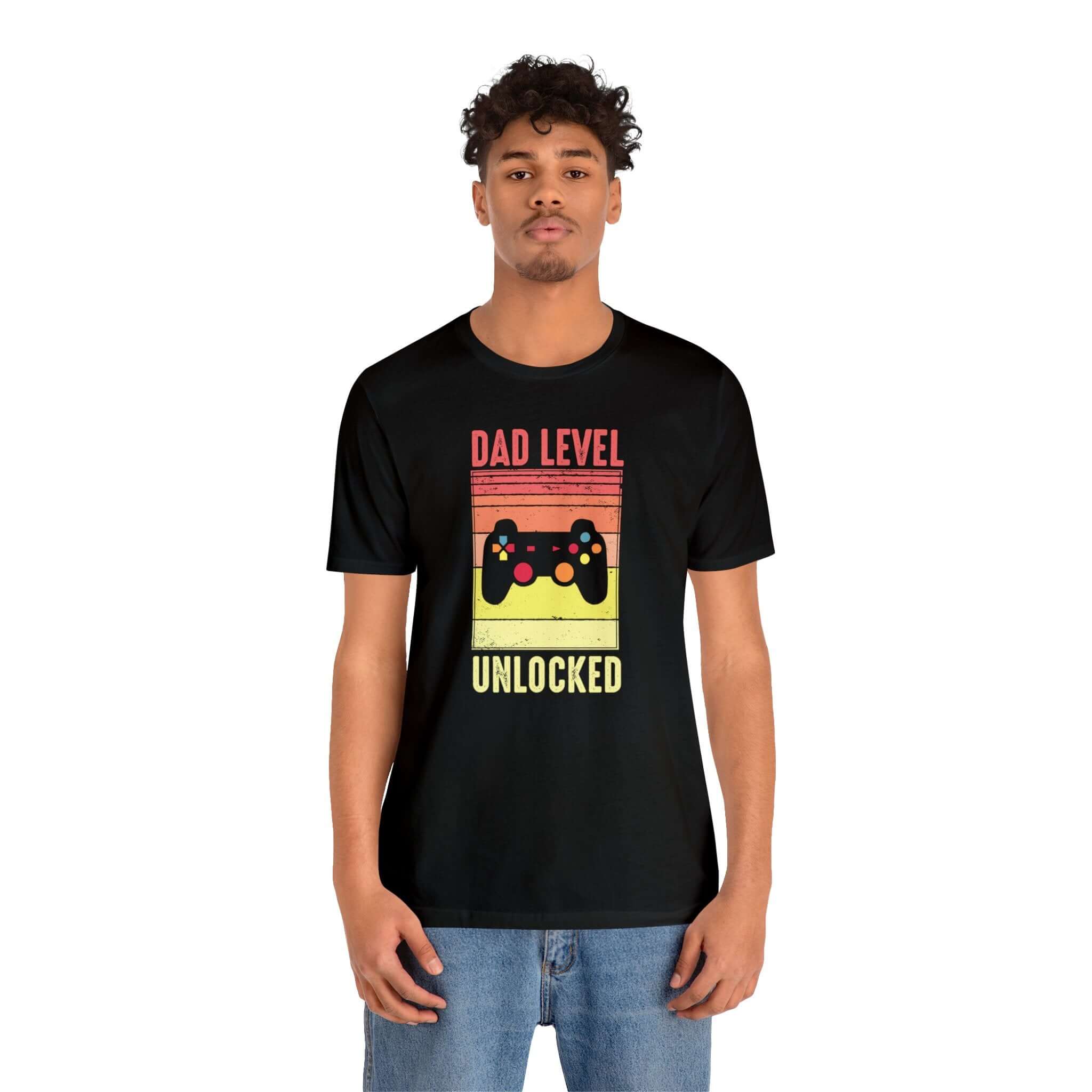Dad Level Unlocked Unisex Tee - RC’nSONS