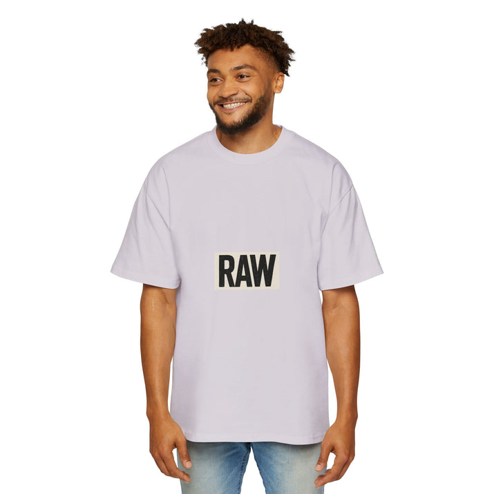 Oversized Tee - Raw Unique Design Printify