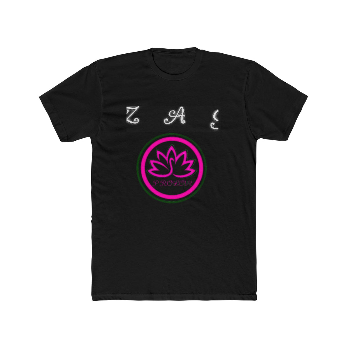 Zen Lotus Symbol Unisex Cotton Crew Tee - Relaxed Fit T-Shirt for Mindfulness Practice