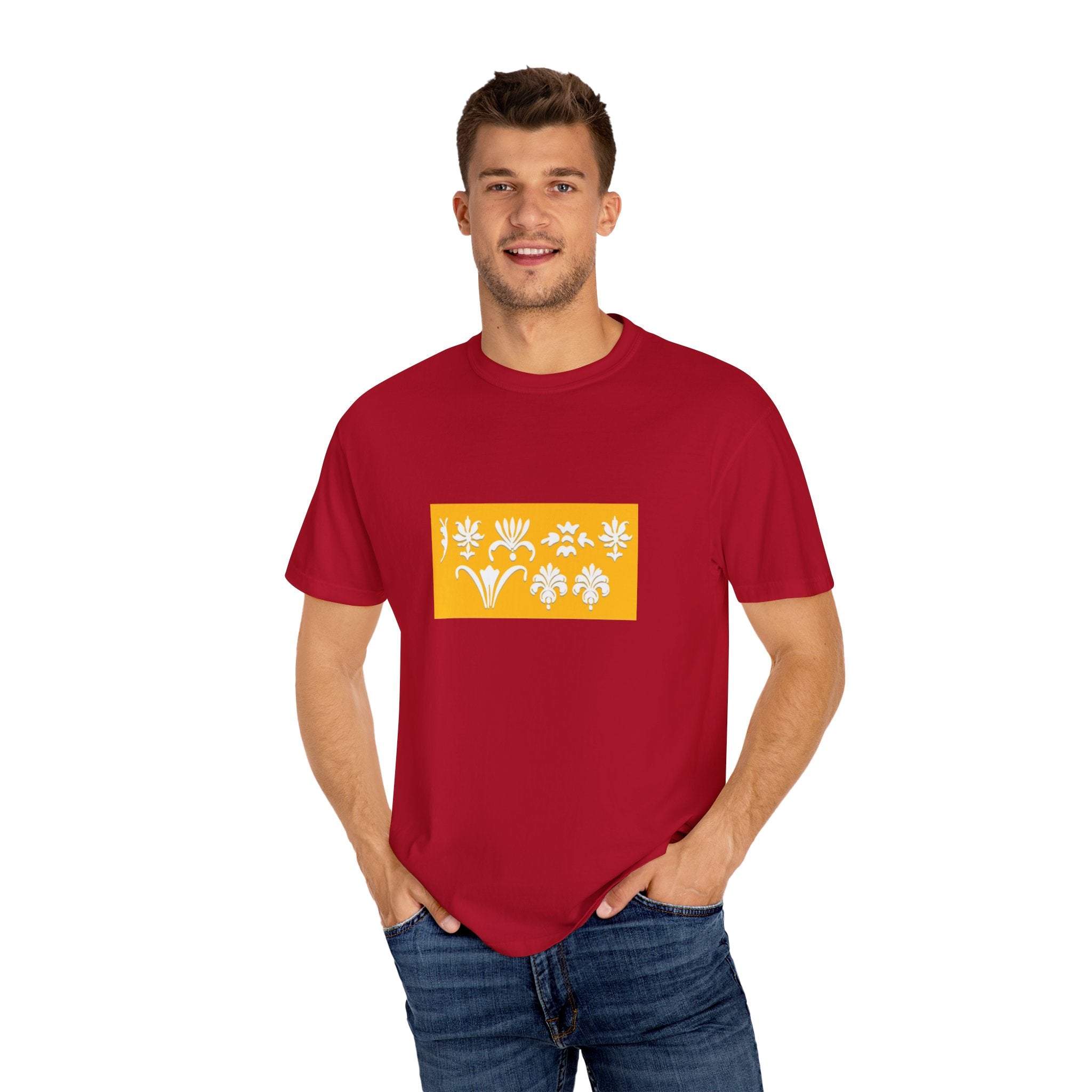 Vibrant Floral Print T-Shirt,Everyday Style