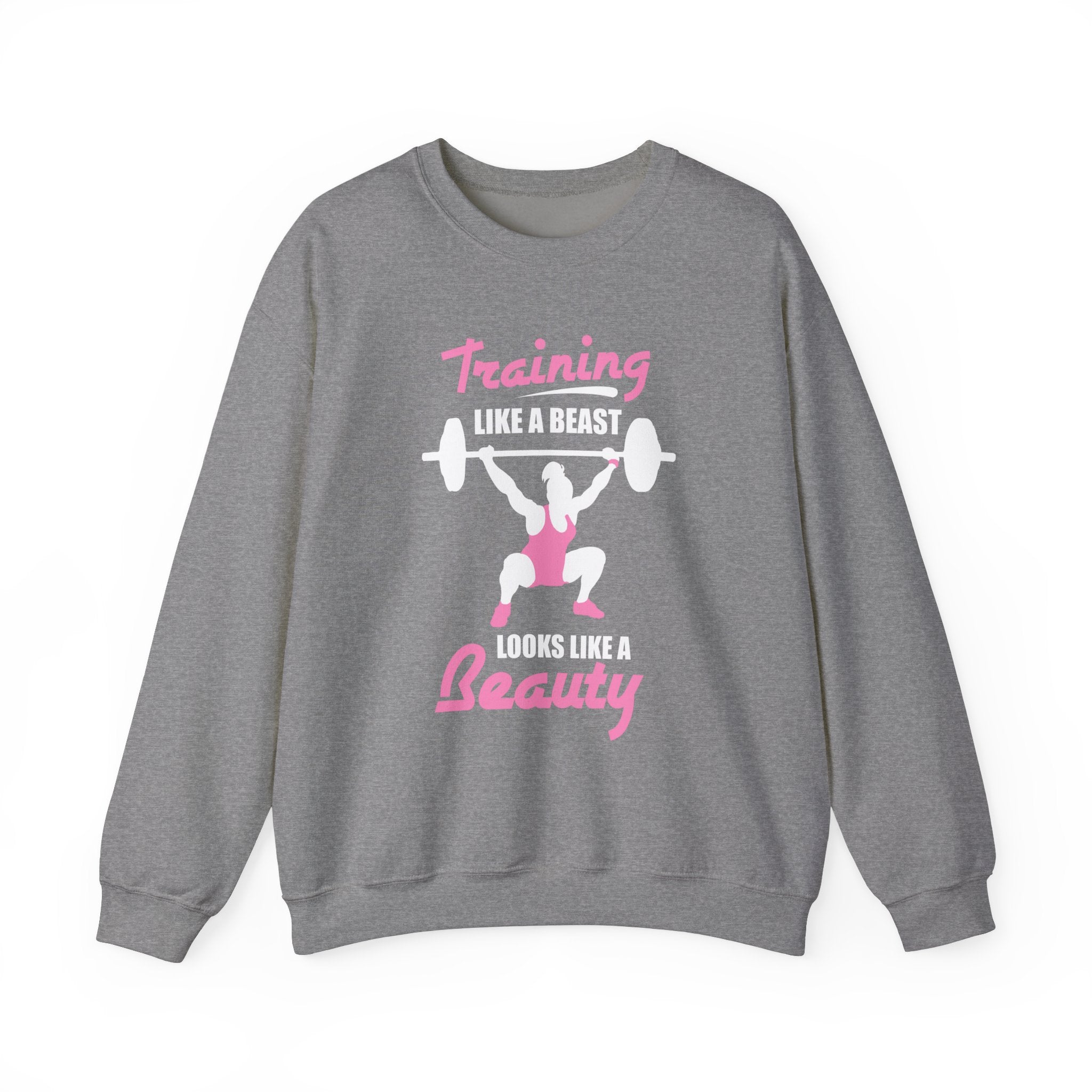 S’entraîner comme un sweat-shirt unisexe bête 