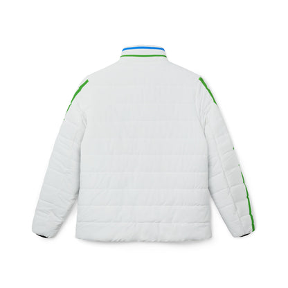 Women’s Puffer Jacket ' Lemon Blue'