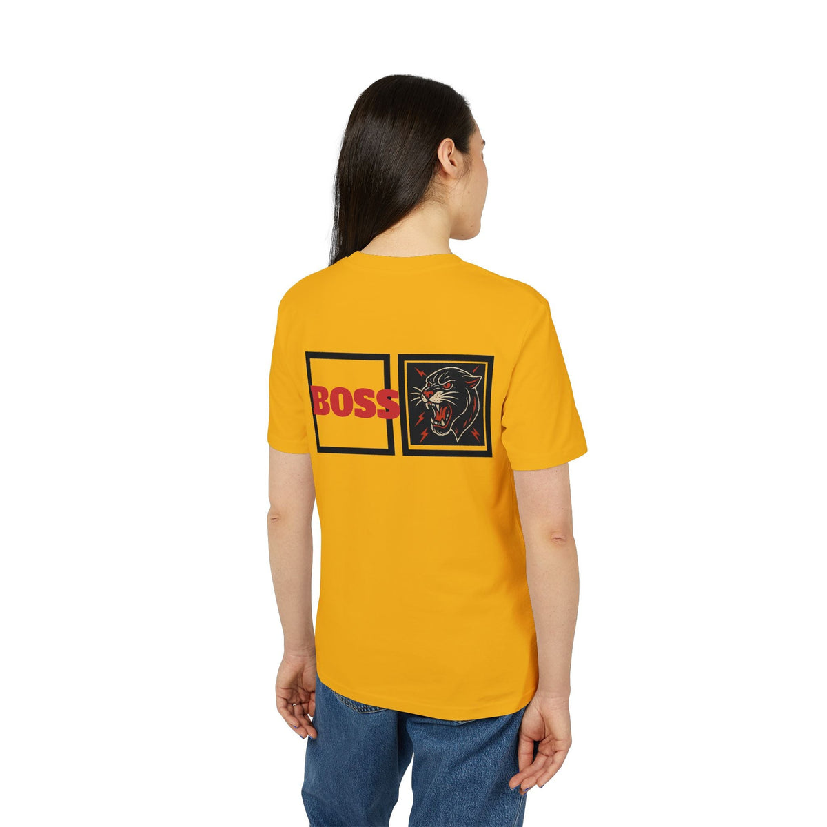 Boss Panther Unisex T-Shirt, Motivational Tee, Casual Outfit, Gift for Creators, Streetwear Style, Everyday Fashion Printify