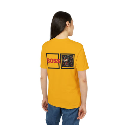 Boss Panther Unisex T-Shirt, Motivational Tee, Casual Outfit, Gift for Creators, Streetwear Style, Everyday Fashion Printify