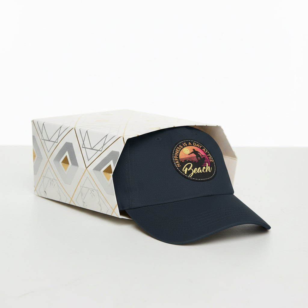 Dad Hat with Leather Patch (Round) - RC’nSONS