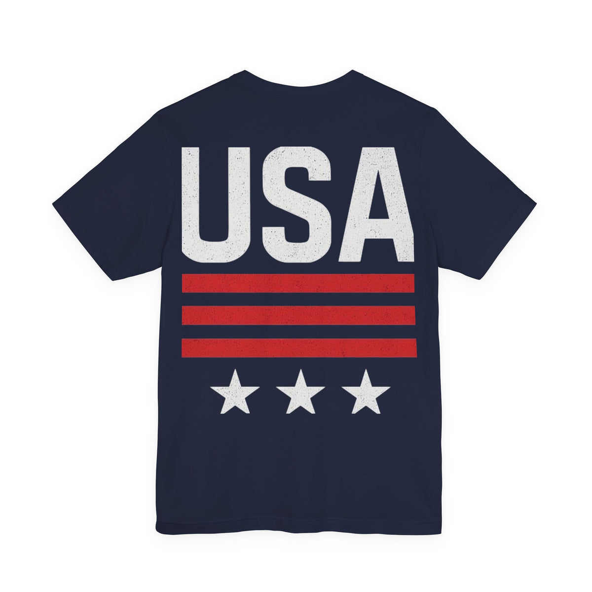 Patriotic USA Tee, Unisex Short Sleeve T-Shirt, July 4th Celebration Shirt, American Pride Apparel, Casual Summer Wear, Gift for Patriot