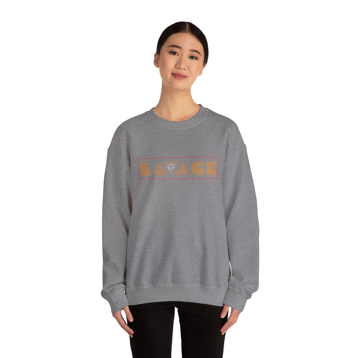 Sweat-shirt unisexe sauvage 