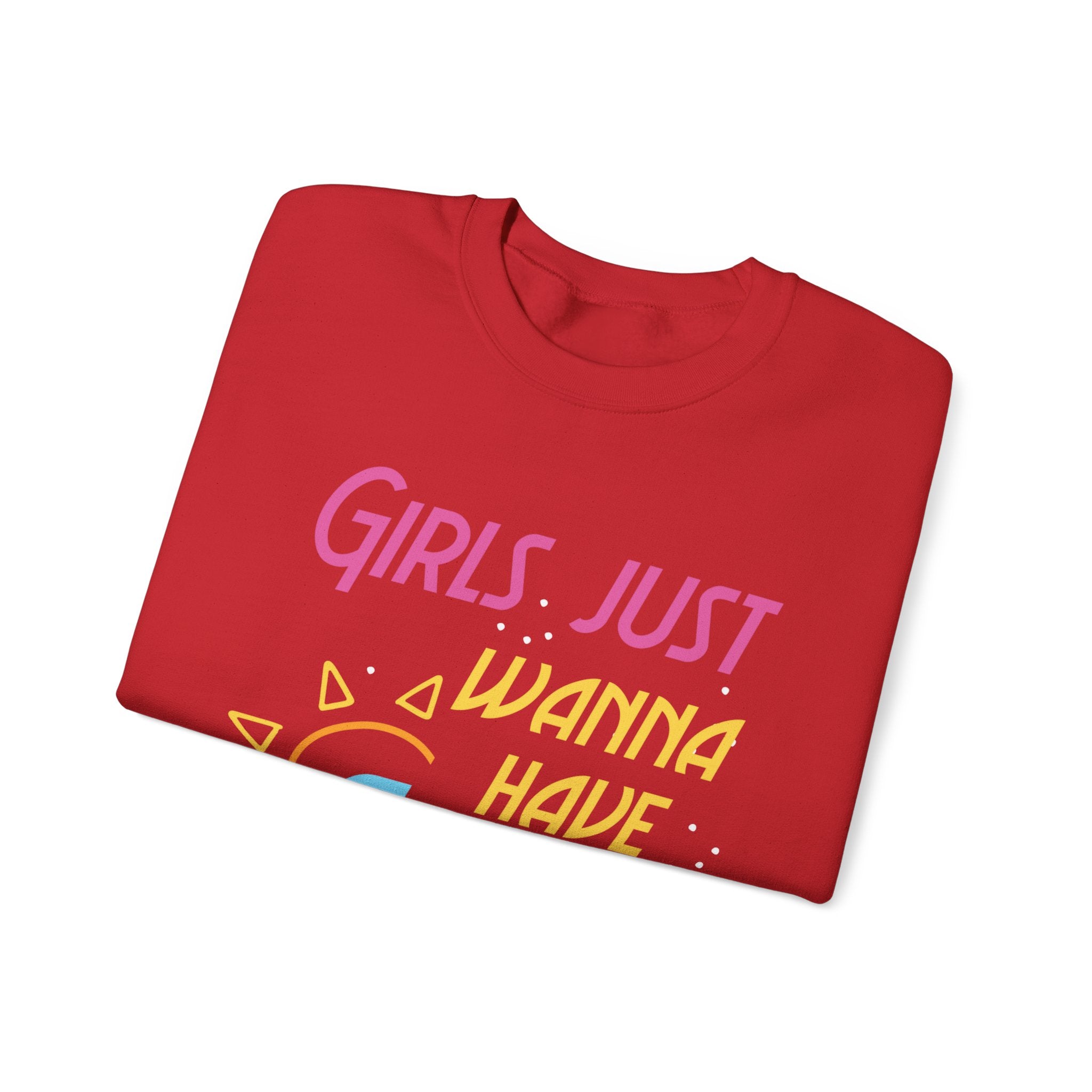 Les filles veulent juste avoir le sweat-shirt unisexe Sun 