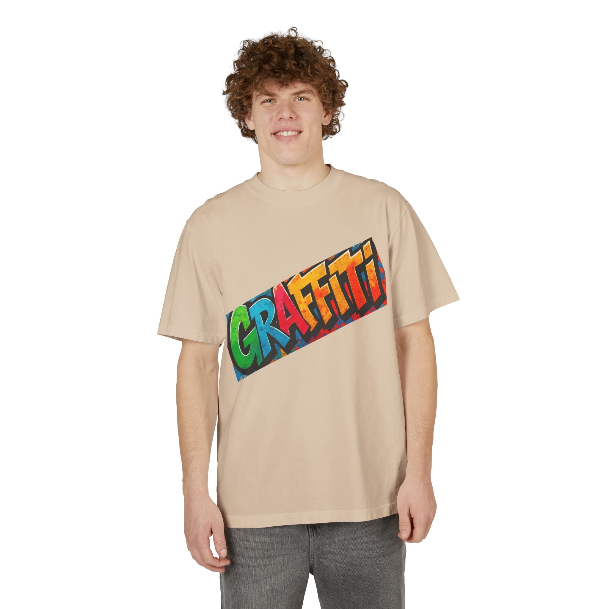 Graffiti Vibe Unisex T-Shirt, Urban Style Tee, Fashion Statement Shirt, Street Wear, Summer Casual Tee, Skateboard Apparel Printify