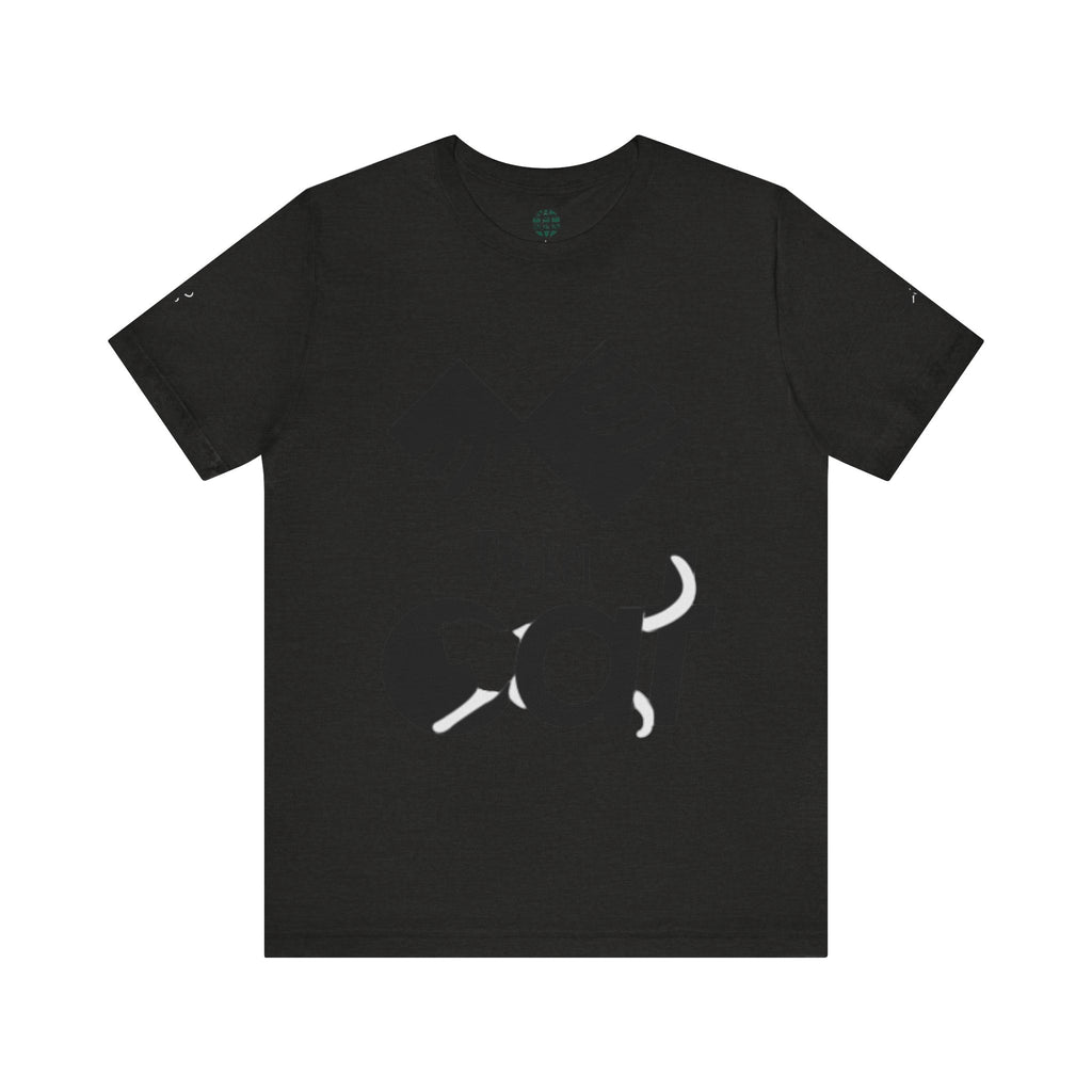 Flicker Cat Graphic Tee - Unisex Jersey Short Sleeve T-Shirt for Cat Lovers