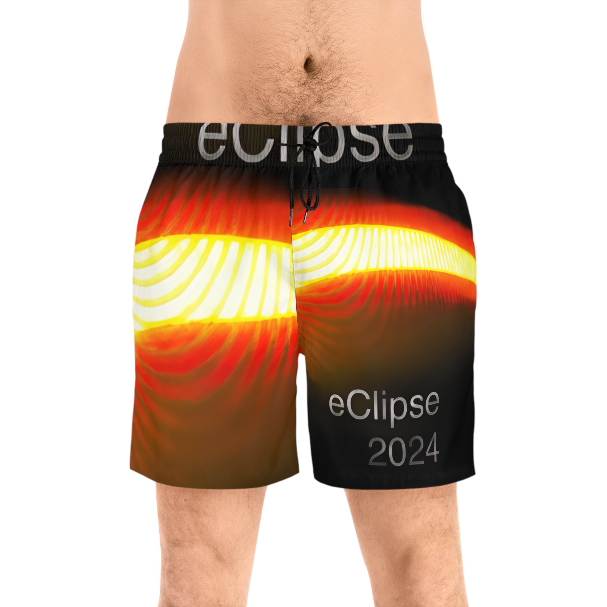 Men's Mid-Length Swim Shorts (AOP)
