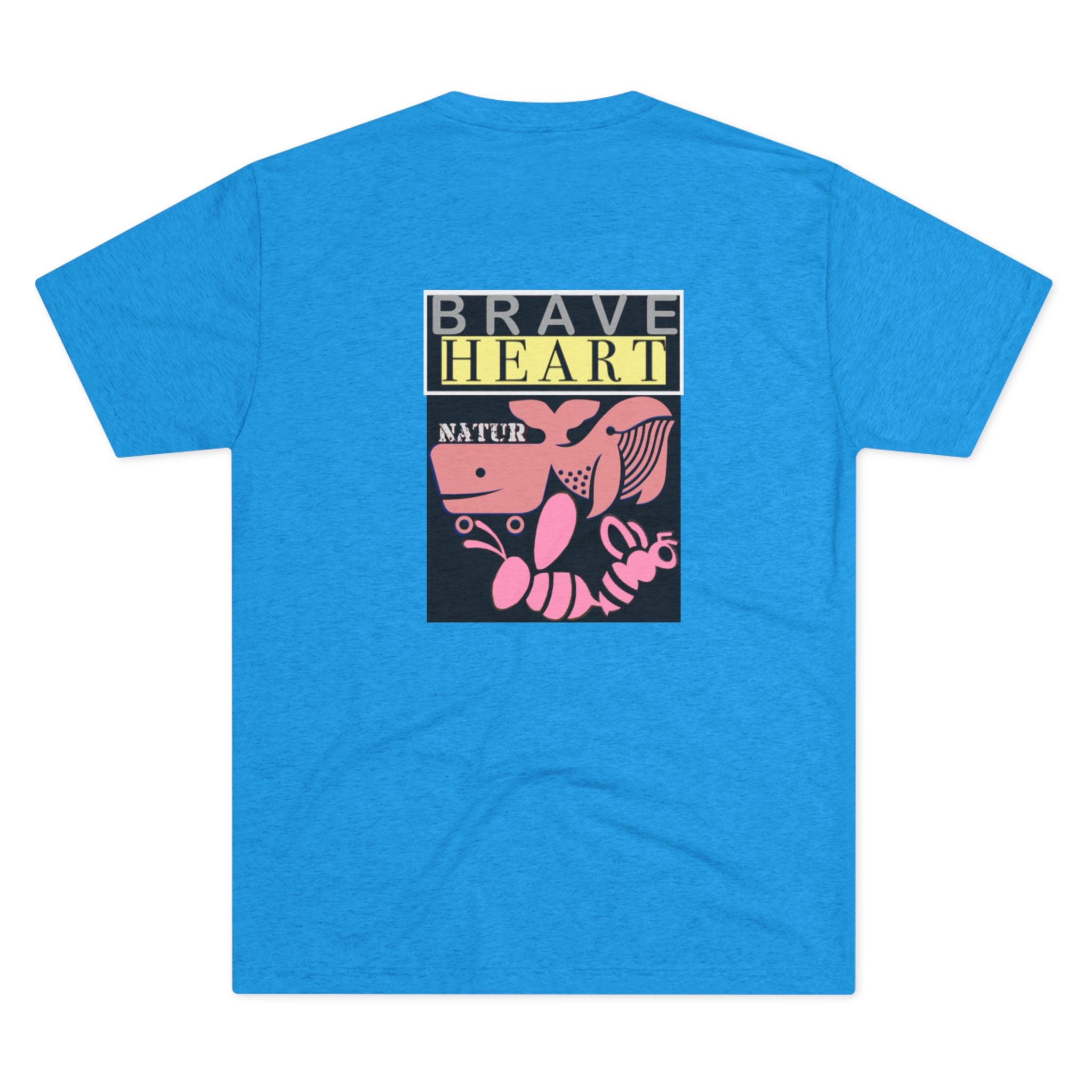 Brave Heart Tri-Blend Unisex T-Shirt