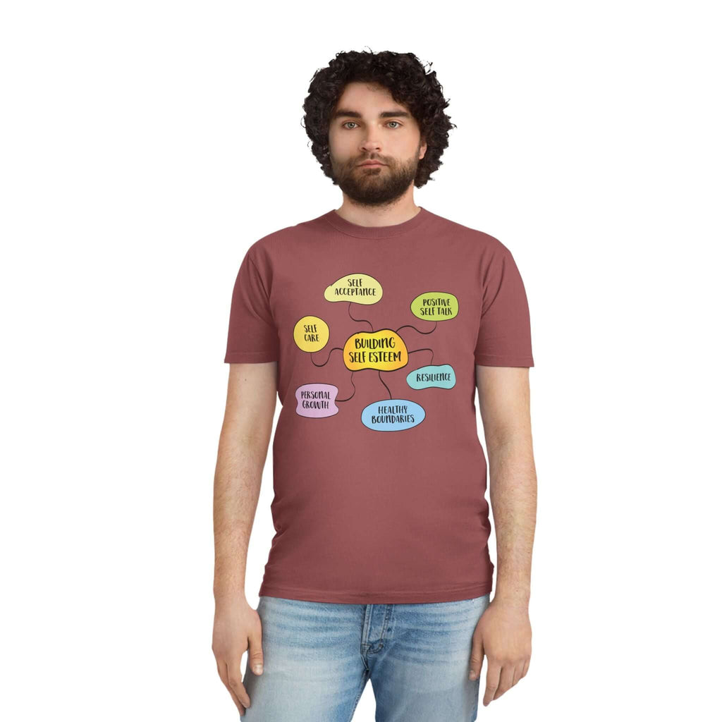 Faded Shirt - Building Self-Esteem Graphic Tee