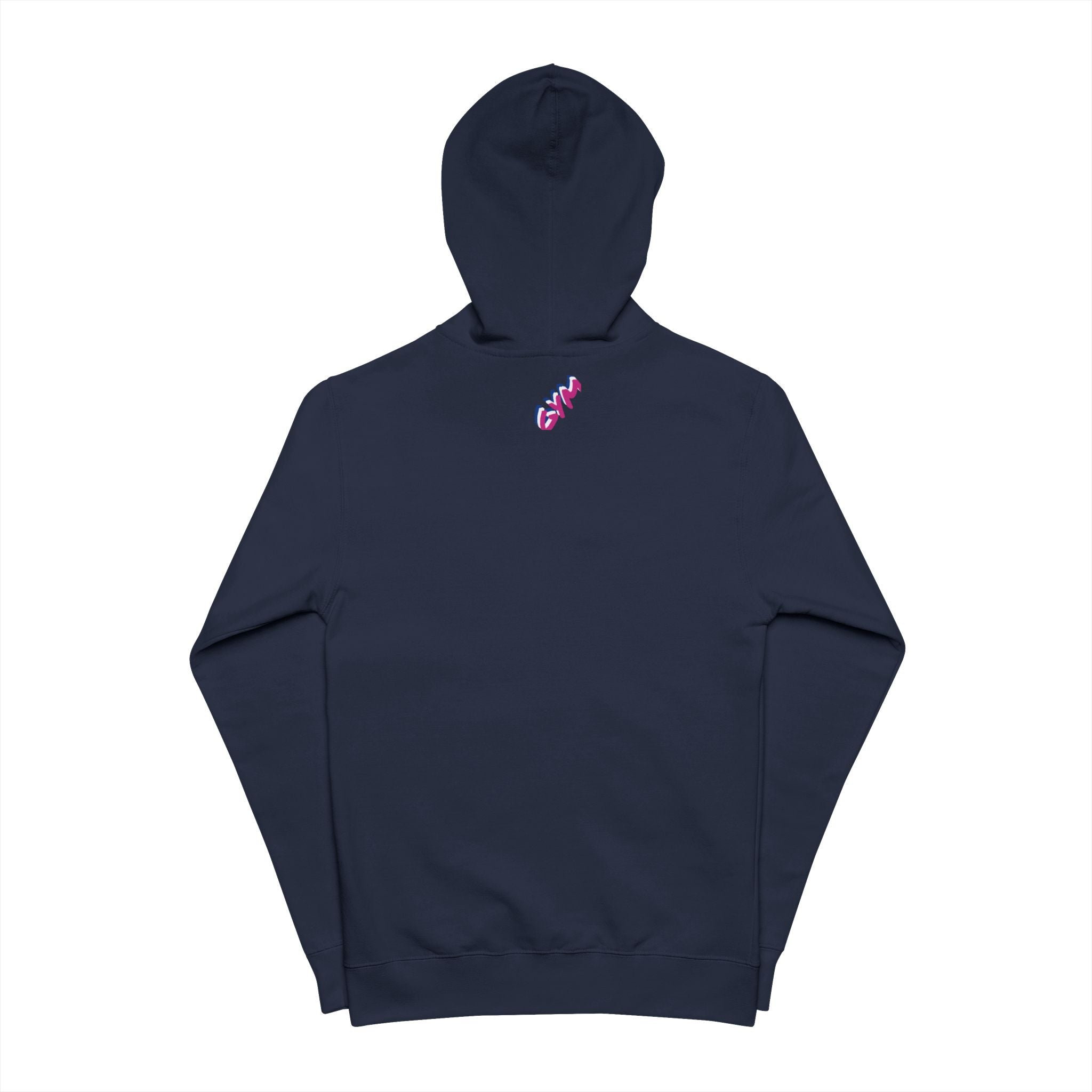 Unisex Fleece Zip Up Hoodie - Vibrant Graphic Design for Casual Comfort