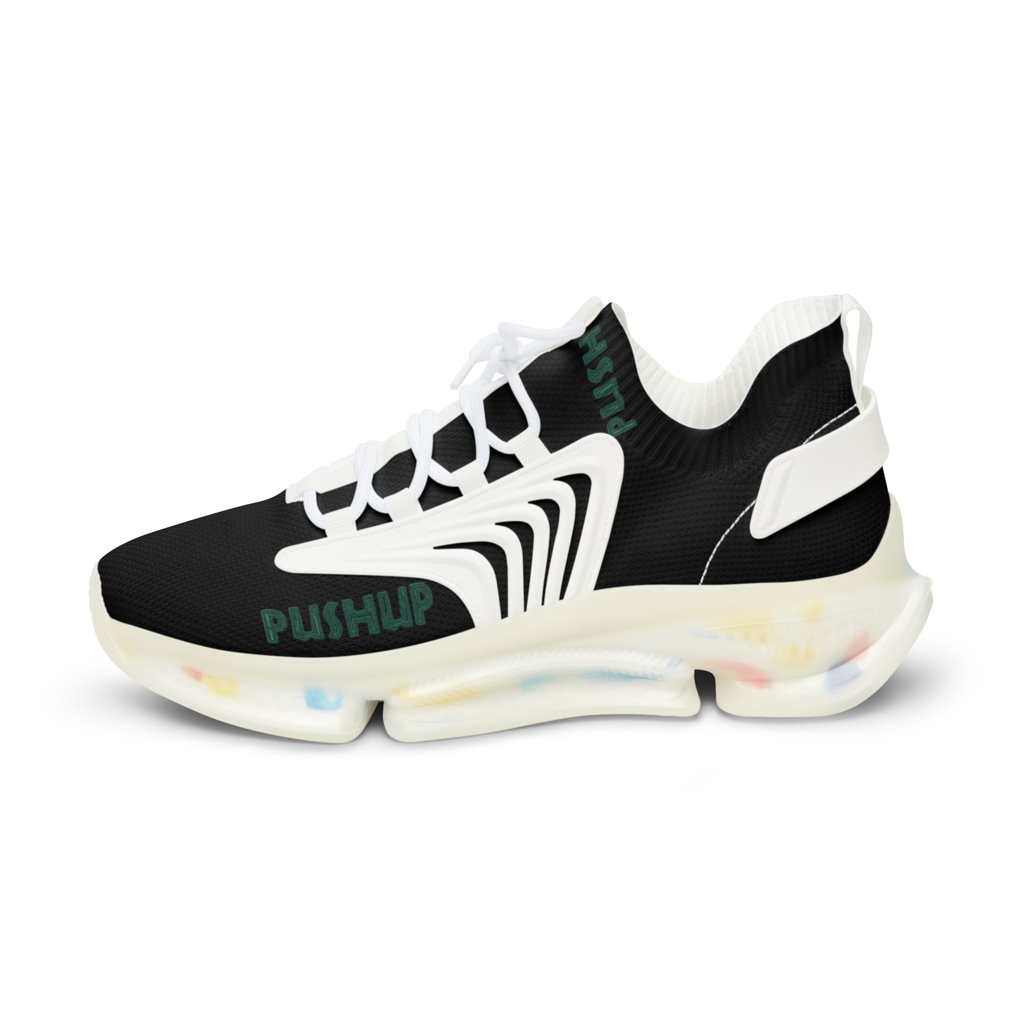Men's Pushup Mesh Sneakers - Trendy Athletic Footwear for Comfort and Style