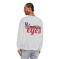 America Eyes Sweatshirt: Unisex, Heavy blend