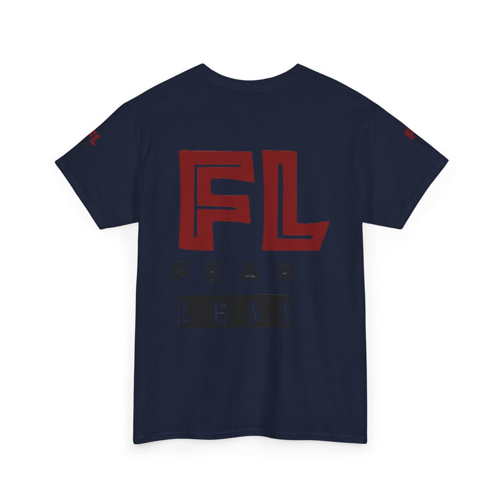 Fearless Graphic Unisex Heavy Cotton Tee - Bold Statement Shirt