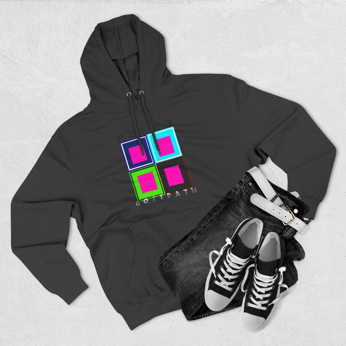 Three-Panel Hoodie - Gott Path Design