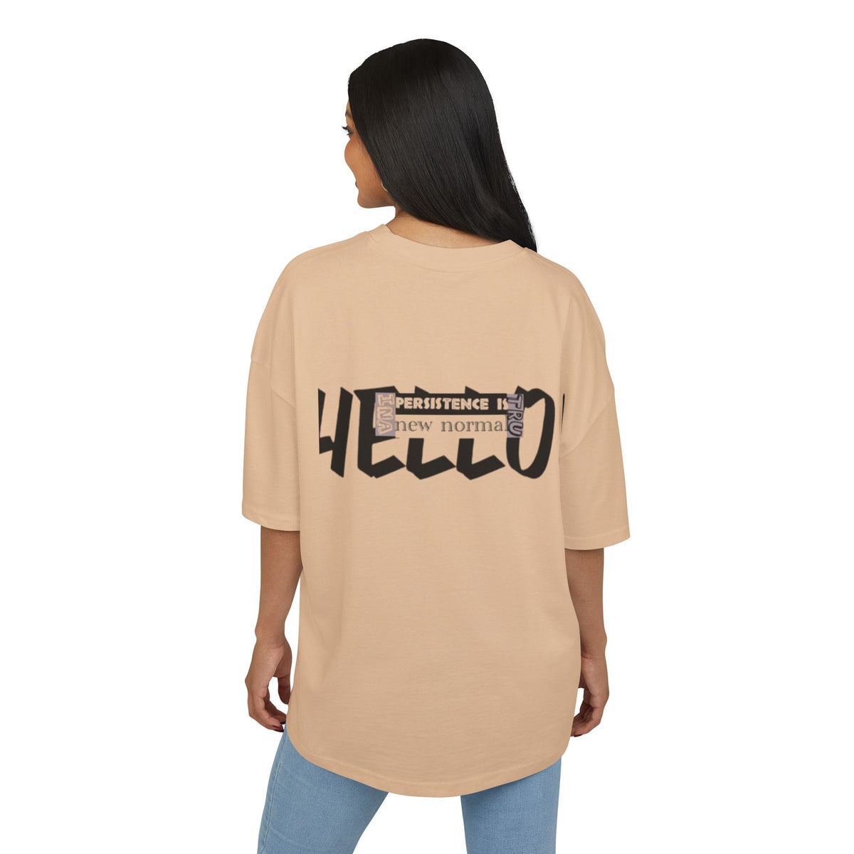 Hello! Persistence is the New Norma Unisex Box Tee Printify