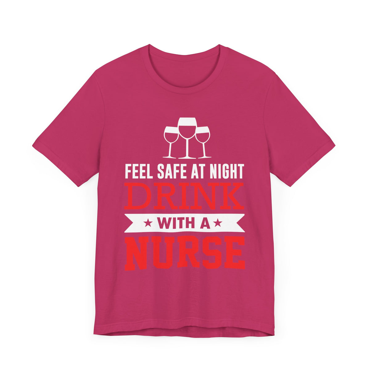 Sentez-vous en sécurité la nuit, buvez un tee-shirt unisexe 
