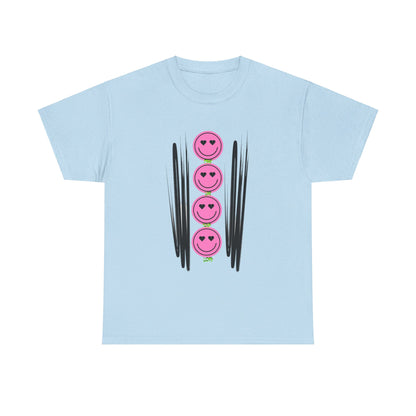 RCNSONS Unisex Heavy Cotton Smileys Tee