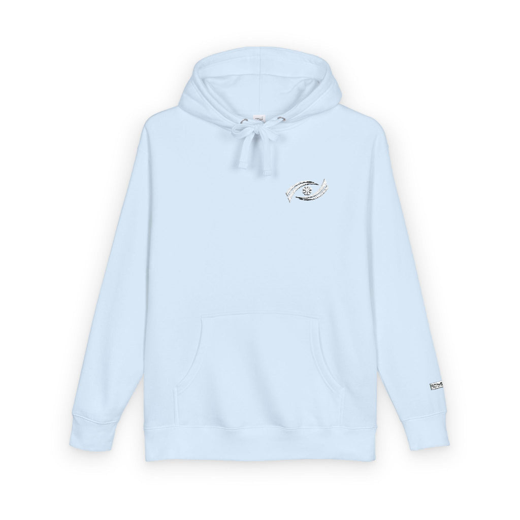 Cozy Unisex Fleece Hoodie with Artistic Design, Casual Wear, Gift for Him/Her, Fall Fashion, Everyday Comfort Printify