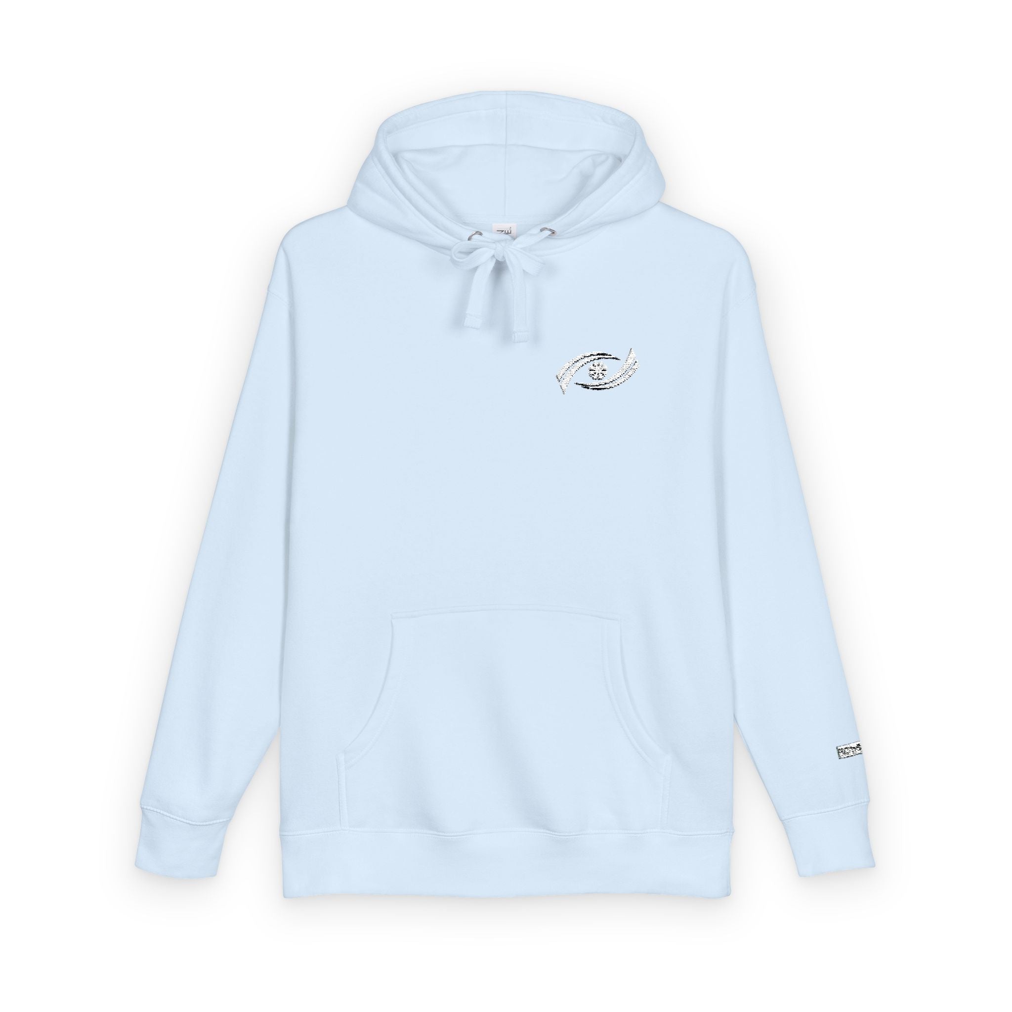 Cozy Unisex Fleece Hoodie with Artistic Design, Casual Wear, Gift for Him/Her, Fall Fashion, Everyday Comfort Printify