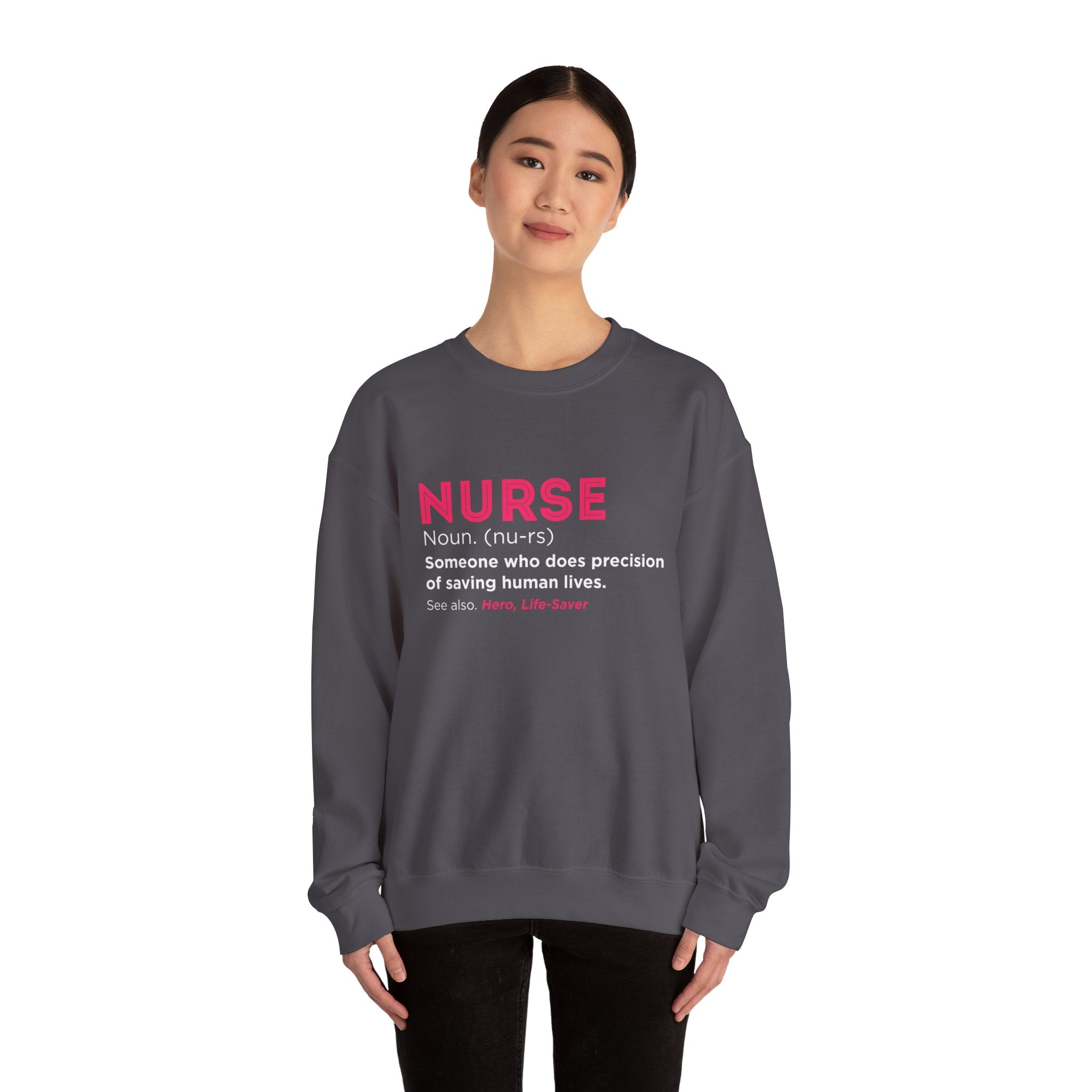 Sweat-shirt unisexe infirmière 